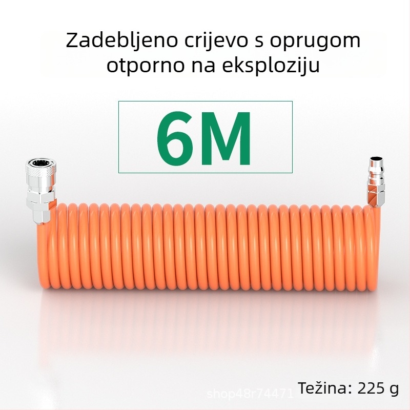 Pneumatska puška za izbacivanje prašine, s produženim delom, visoke snage, industrijskog kvaliteta