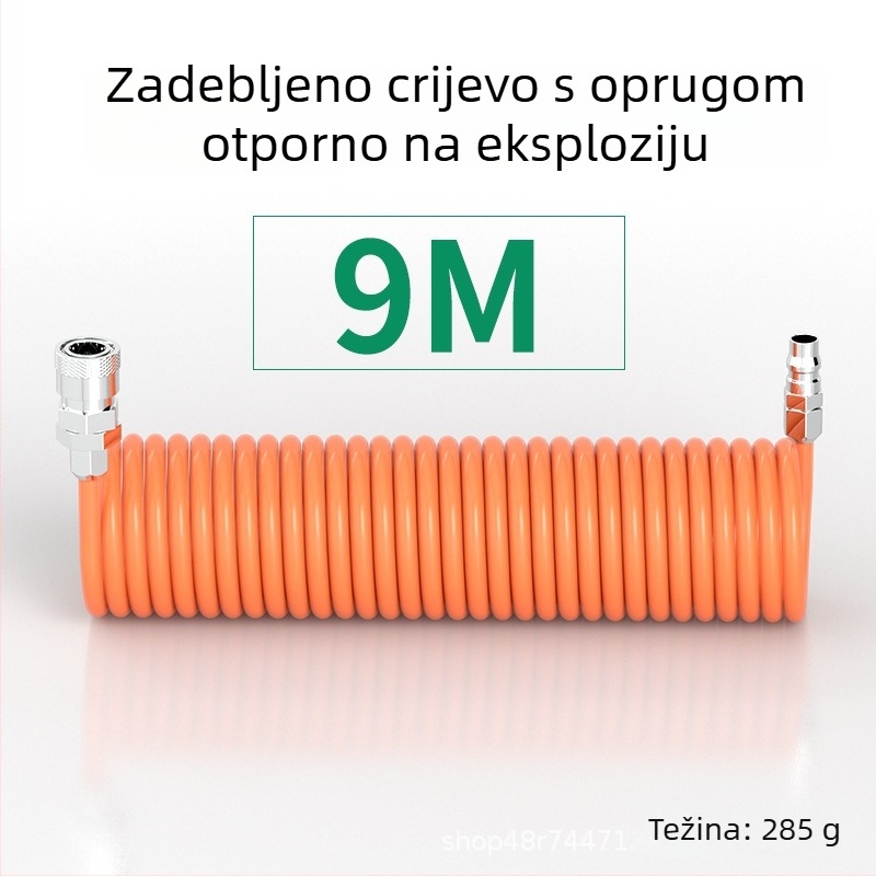 Pneumatska puška za izbacivanje prašine, s produženim delom, visoke snage, industrijskog kvaliteta
