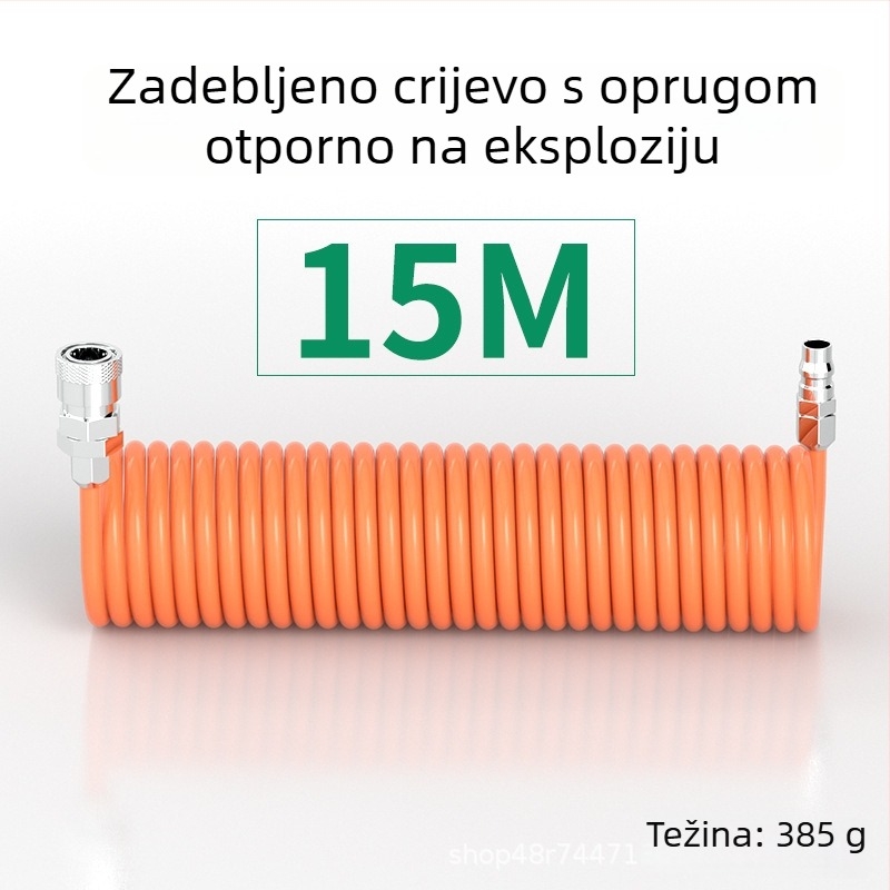 Pneumatska puška za izbacivanje prašine, s produženim delom, visoke snage, industrijskog kvaliteta