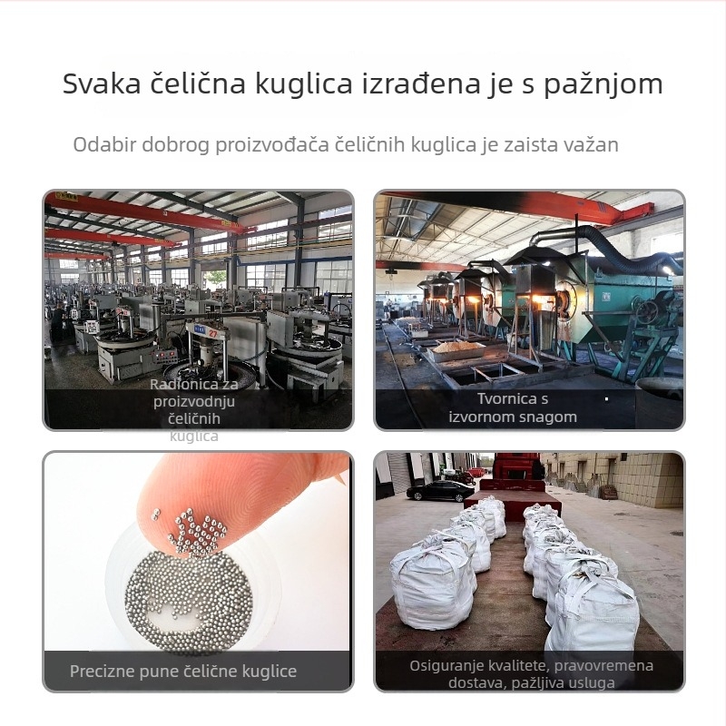 304 nehrđajući čelik kuglica, minijaturna, promjera 1.2–3 mm, čvrsta