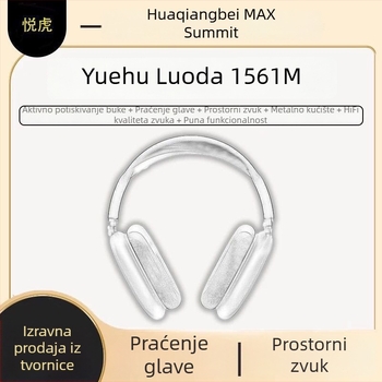 Over-ear bežične Bluetooth slušalice s aktivnom redukcijom šuma i režimom prozirnosti, kompatibilne s Apple i Android, MX Yuehu Zhongke