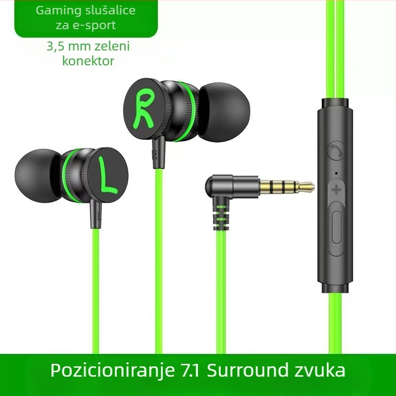 Gaming slušalice Xiaomi Shark, žične, Huawei-kompatibilne, War God izdanje, Platinum Black 5 za PC