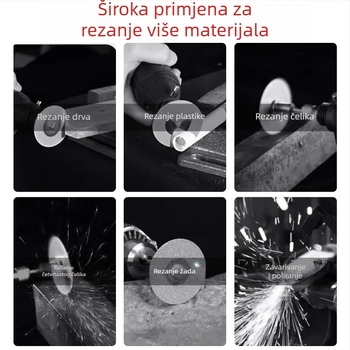 Dijamantni rezni disk s 45° kutom, mali rezni disk za staklo i nefrit, poliranje spojeva