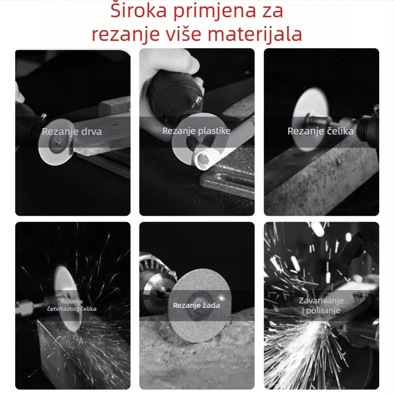 Dijamantni rezni disk s 45° kutom, mali rezni disk za staklo i nefrit, poliranje spojeva
