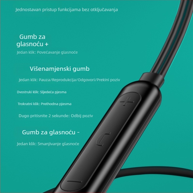 Type-C žične slušalice s digitalnim zvukom i inline upravljačem, kompatibilne s Apple iPhone 15/16, Huawei i Android pametnim telefonima