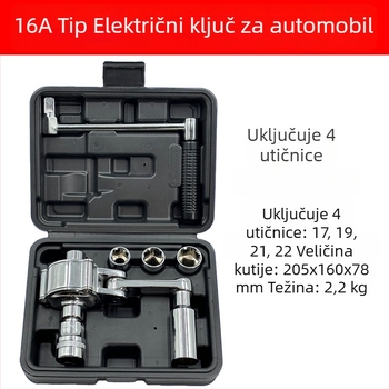 Hetian 16A Auto ključ s glavom za terenska vozila – alat za olakšano demontiranje matica kotača