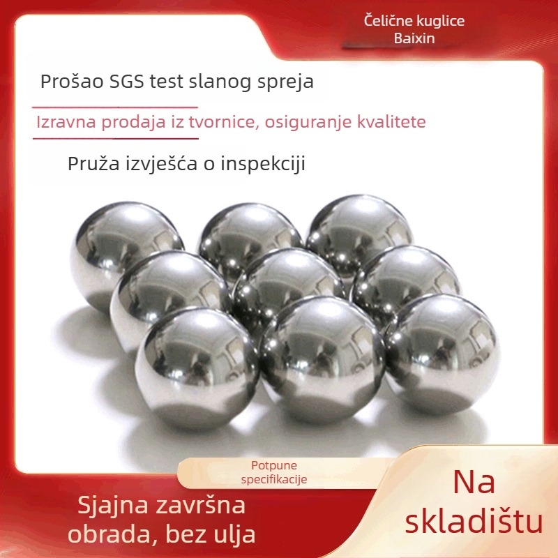 Sferična kugla od nehrđajućeg čelika 304 za univerzalne kotačiće, dijelove drona i ležaje kotača stolice