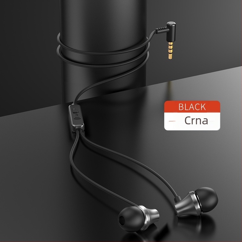 WEKOME metalne žične in-ear slušalice s mikrofonom WI80