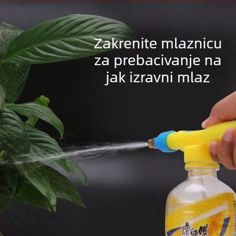 Pneumatski raspršivač i posuda za zalijevanje cvijeća, kućni raspršivač s mlaznicom, raspršivač pesticida