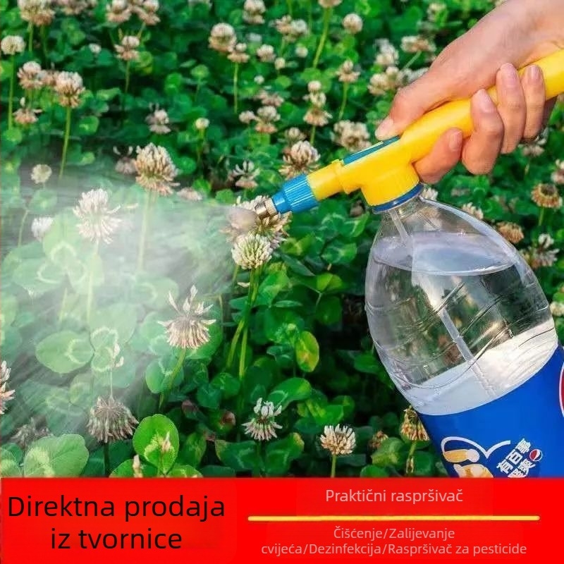 Pneumatski raspršivač i posuda za zalijevanje cvijeća, kućni raspršivač s mlaznicom, raspršivač pesticida