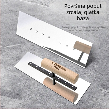 Topson Nehrđajući čelični alat za malteriranje – nož i strugalica za pločice i zidarske radove