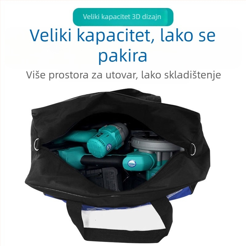 Dayi set alata u ruksaku: električni udarni ključ i kružna pila za drvodjelstvo