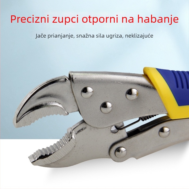 Velike kliješta s okruglim čeljustima, višenamjenski alat za stezanje, industrijske kvalitete, ručno zavarivanje vodovodnih cijevi