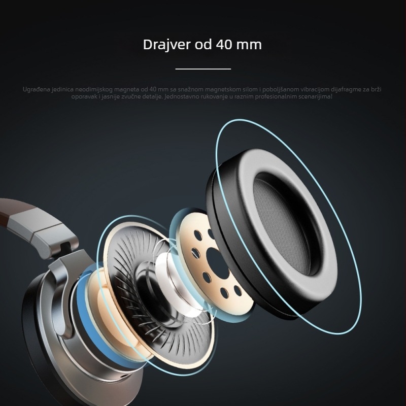 Onering OE10 žične slušalice – retro stil, in-ear, stereo