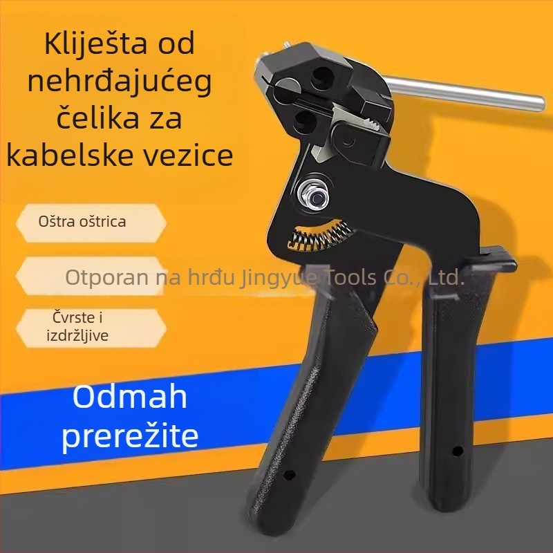 Kovinske kliješta za kaiše za kabel od nehrđajućeg čelika, napinjač, pištolj za kaiševe, metalni alat za pakiranje, rezač kaiševa