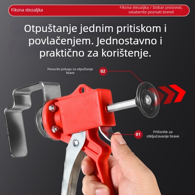 Nerđajući čelični klips za ladice i fiksiranje panela u drvenim radovima