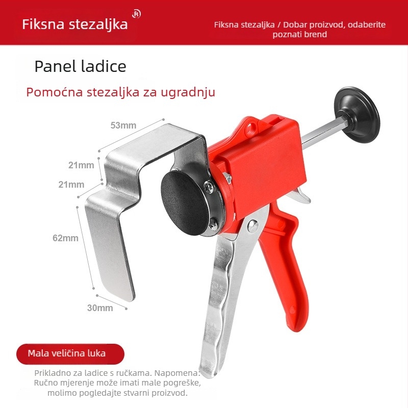 Nerđajući čelični klips za ladice i fiksiranje panela u drvenim radovima