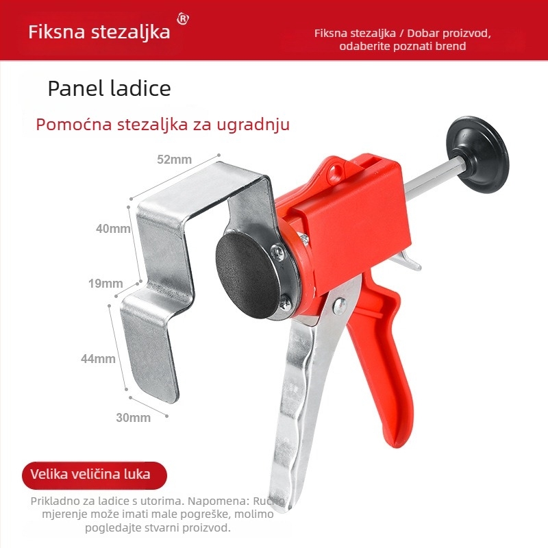 Nerđajući čelični klips za ladice i fiksiranje panela u drvenim radovima