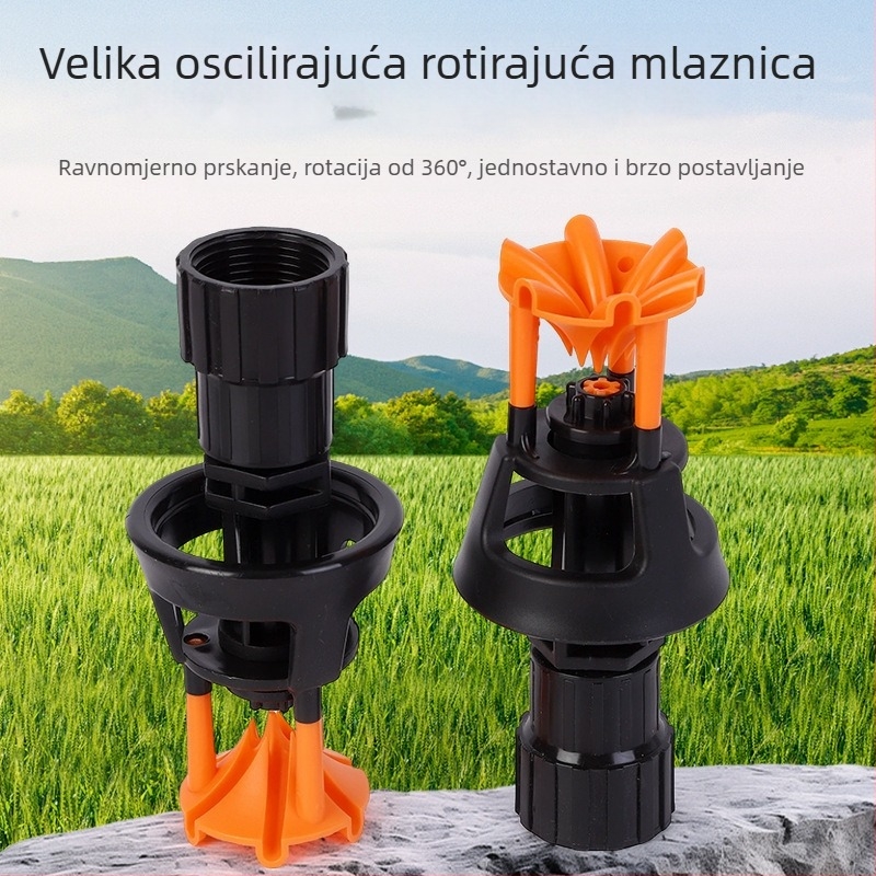 360° rotirajuća glava prskalice protiv pijeska za navodnjavanje vrtova i travnjaka