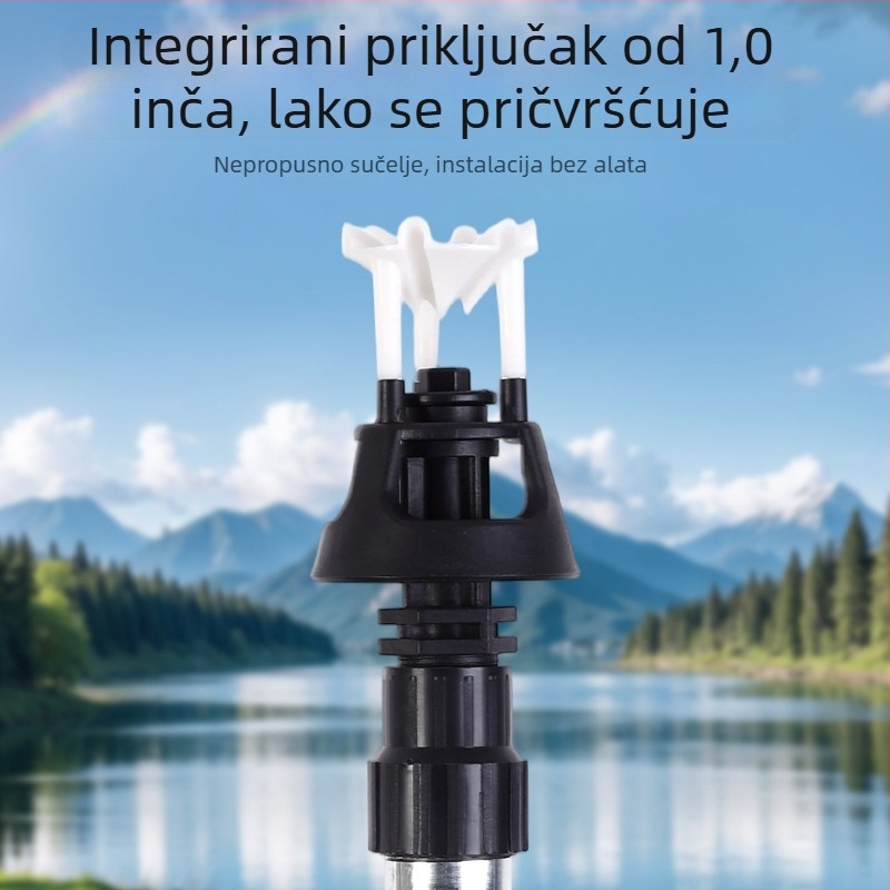 360° rotirajuća glava prskalice protiv pijeska za navodnjavanje vrtova i travnjaka
