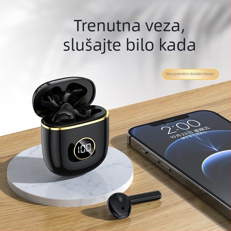 X88 bežične Bluetooth slušalice, redukcija buke, sportski in-ear dizajn, originalno zapakirane, velik kapacitet baterije, dugotrajna baterija