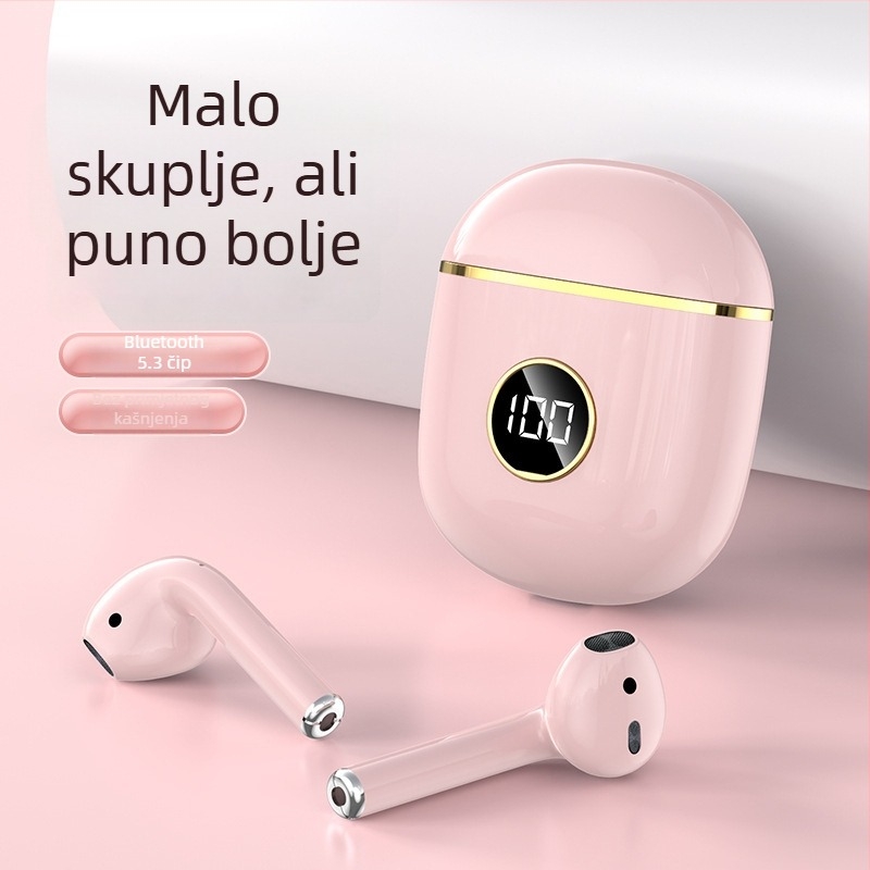 X88 bežične Bluetooth slušalice, redukcija buke, sportski in-ear dizajn, originalno zapakirane, velik kapacitet baterije, dugotrajna baterija