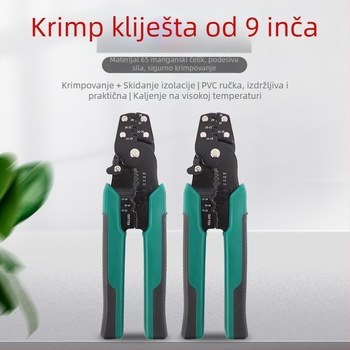 Klešta za krimpanje i skidanje izolacije vodova