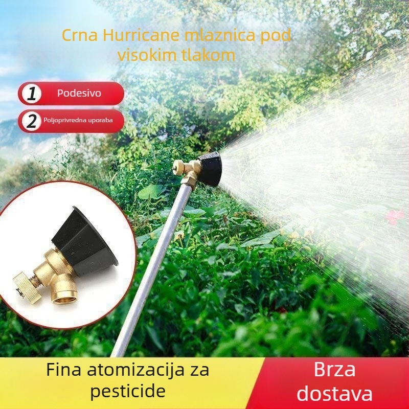 Električni raspršivač s visokim tlakom, prilagodljiva fina atomizacija, namijenjen poljoprivredi, univerzalni