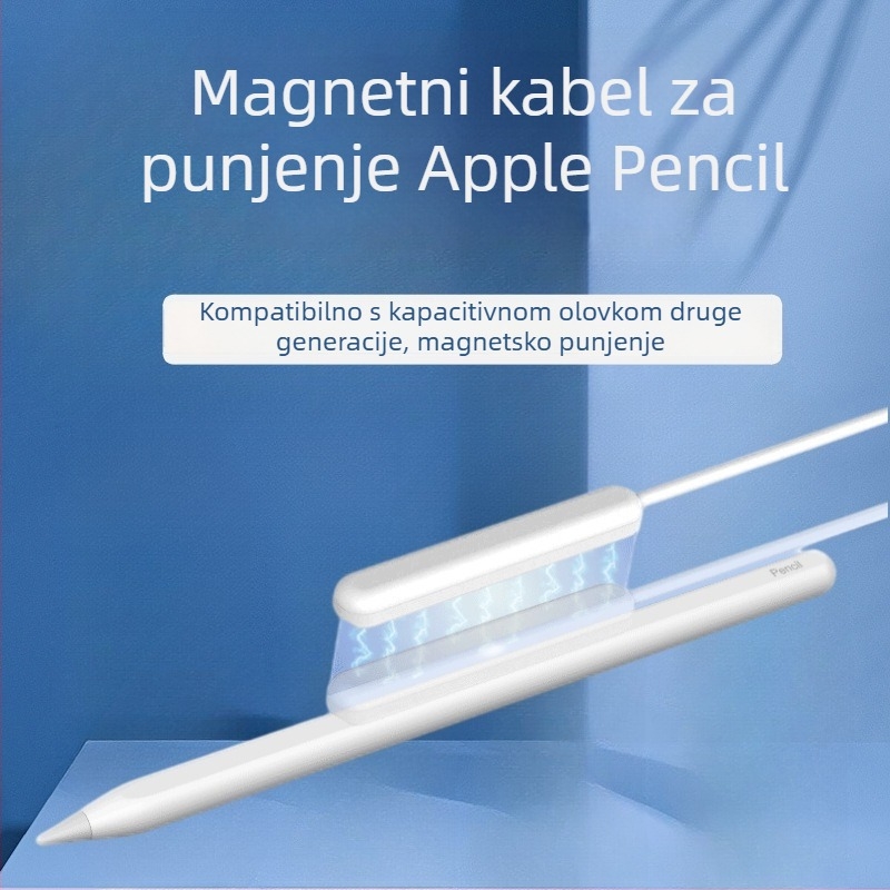 Kapacitivni stylus s bežičnim magnetskim punjenjem za Apple Pencil 2. generaciju