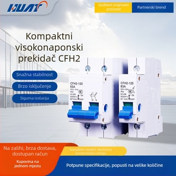 Huatong CFH2-125 Mali izolacijski prekidač, 1P2P, trofazni, 4-polni, 0-690V, 32A/63A/100A