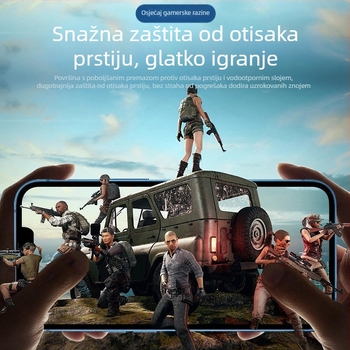 Dijamantni zaštitnik zaslona s privatnošću za iPhone 14 Pro Max – kaljeno staklo, anti‑peep zaštita
