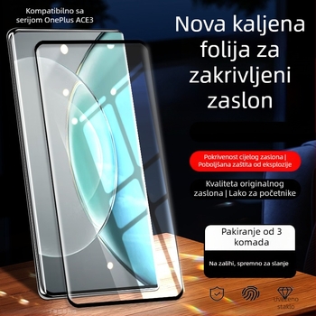 Zaštitno staklo za zakrivljeni zaslon OnePlus Ace2/Ace3 Pro – Ultra Clear Full Screen