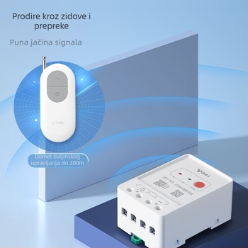 Bull LKY-101 Bežični daljinski prekidač za pumpu oksigenacije vode, kroz zid, domet 200 m