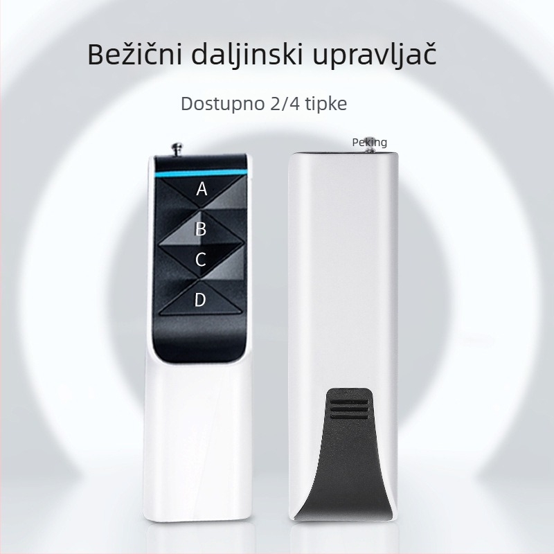 Visokoučinkoviti bežični daljinski upravljač za vodnu pumpu, ultra dugi domet do 5000 m, 433 MHz