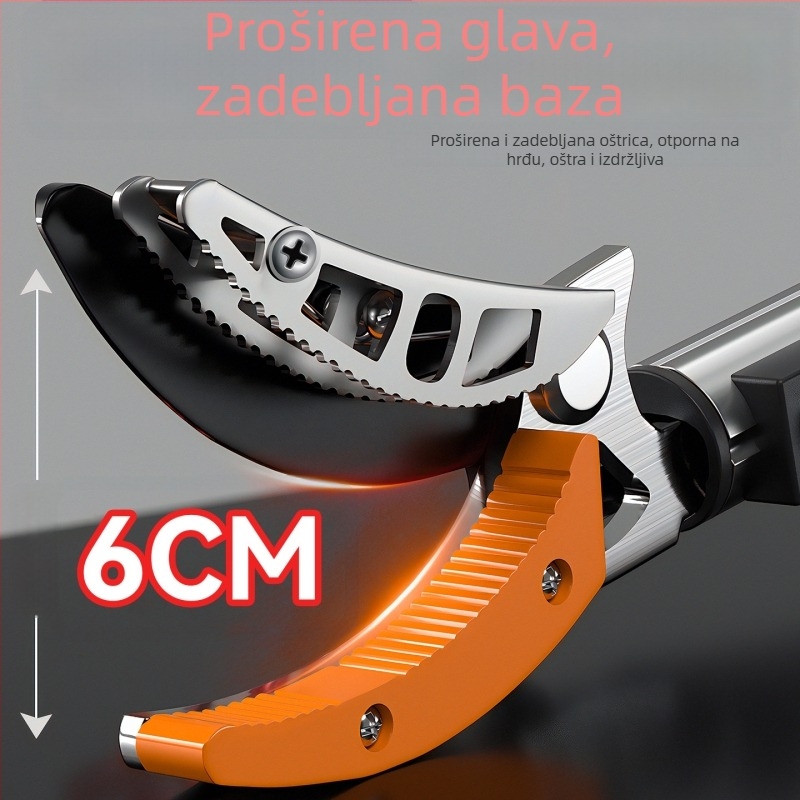 Višenamenske škare za branje voća iz visine, otporne na hrđu, produžive za rezanje i branje plodova