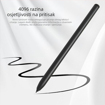 Pasivni magnetski stilus s osjetljivošću na tlak, bez punjenja, kompatibilan s tabletima i čitačima elektroničkih knjiga