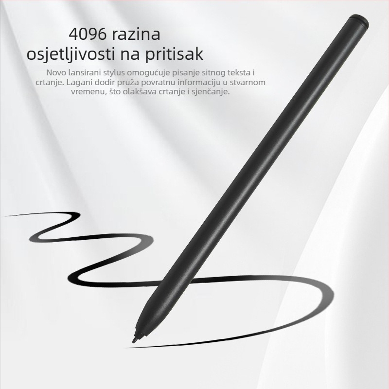 Pasivni magnetski stilus s osjetljivošću na tlak, bez punjenja, kompatibilan s tabletima i čitačima elektroničkih knjiga