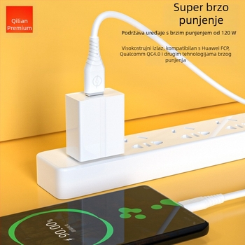 Android USB kabel za podatke, duljine 1,8 m, TPE, Micro USB, kompatibilan s Xiaomi, Huawei, Honor, brzo punjenje