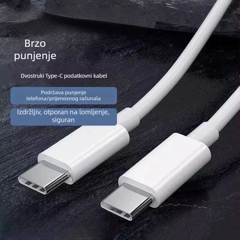 1m Apple 15-17 kabel za podatke USB-C PD punjač TA08
