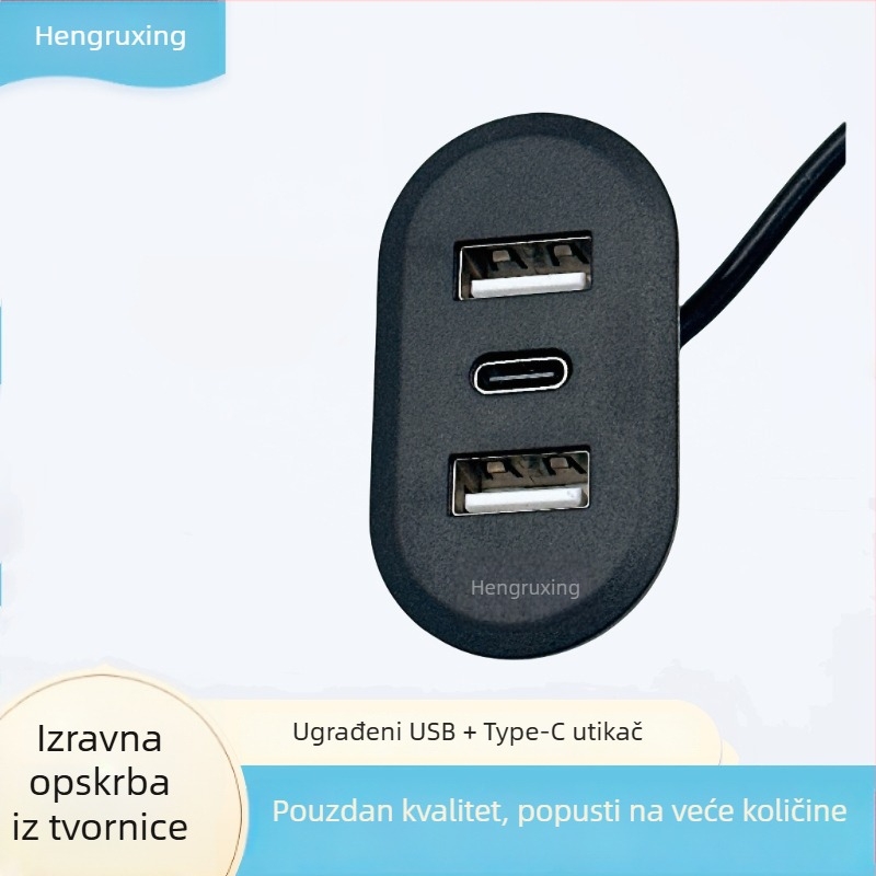 Mini ugrađeni USB punjač za pametni namještaj – USB punjačko sučelje namještaja
