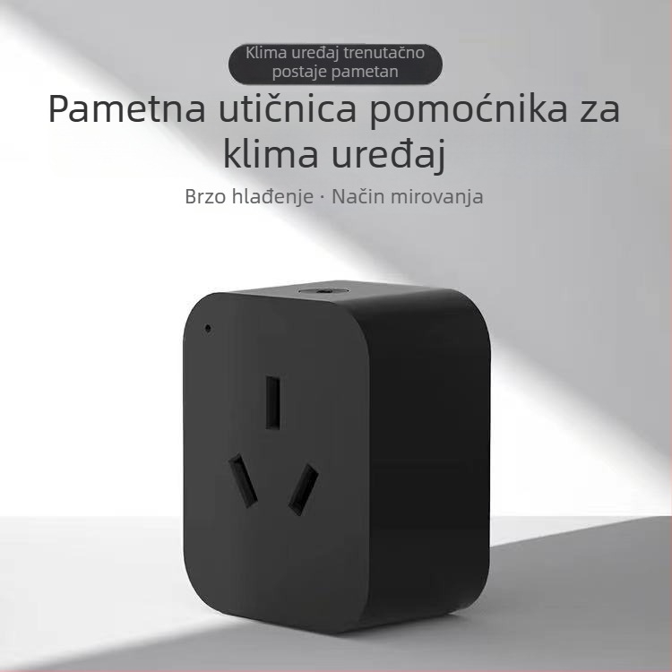 Tuya App pametna utičnica za klimatizaciju s Wi‑Fi daljinskim upravljanjem temperature i statistikom potrošnje, 16A Xiaodu zvučnik