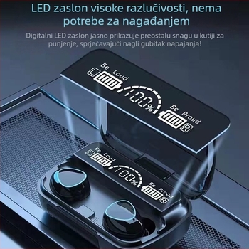M10 gaming Bluetooth slušalice, in-ear dizajn, redukcija buke, dugo trajanje baterije, esports