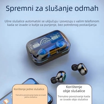 M10 gaming Bluetooth slušalice, in-ear dizajn, redukcija buke, dugo trajanje baterije, esports