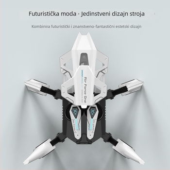 Bluetooth gaming slušalice s futurističkim mecha dizajnom – stolni ukras za igre