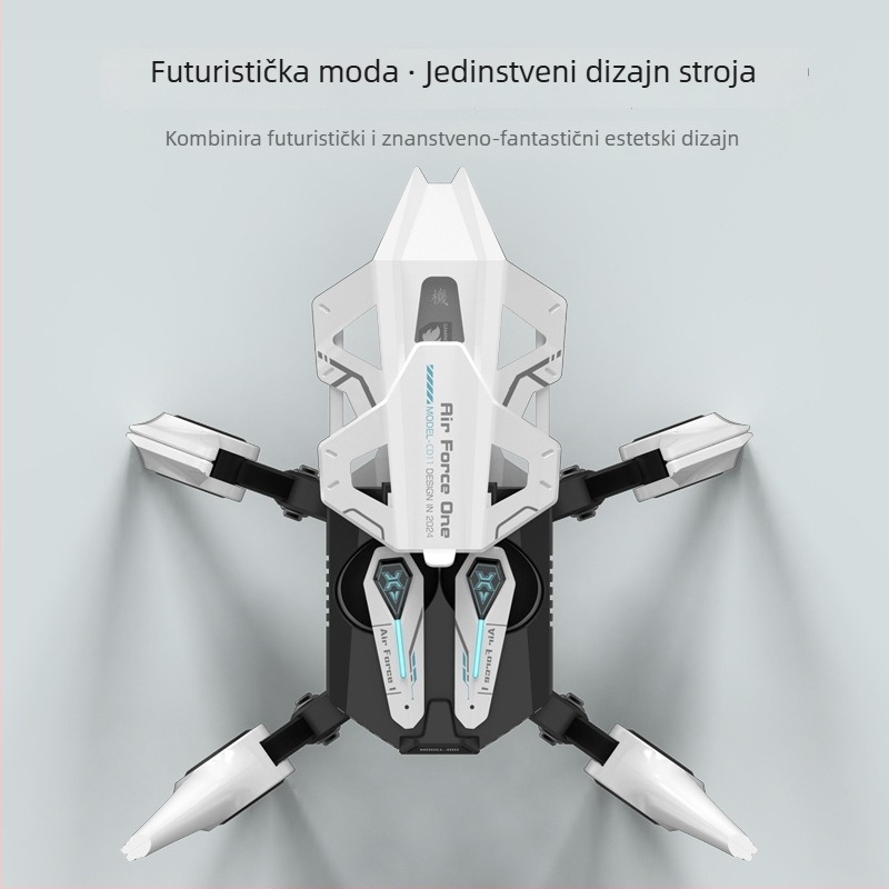 Bluetooth gaming slušalice s futurističkim mecha dizajnom – stolni ukras za igre