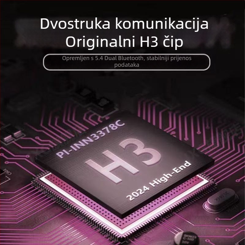 Zx 2025 Bluetooth slušalice, 7. generacija, redukcija šuma, bežične in-ear slušalice, visokokvalitetan zvuk