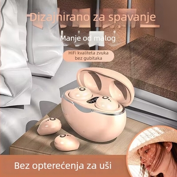S800 Bluetooth slušalice za spavanje, kompaktne bežične sportske slušalice za trčanje, s dugim trajanjem baterije
