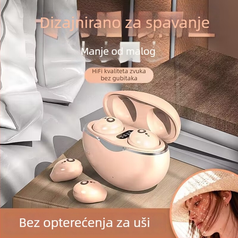 S800 Bluetooth slušalice za spavanje, kompaktne bežične sportske slušalice za trčanje, s dugim trajanjem baterije