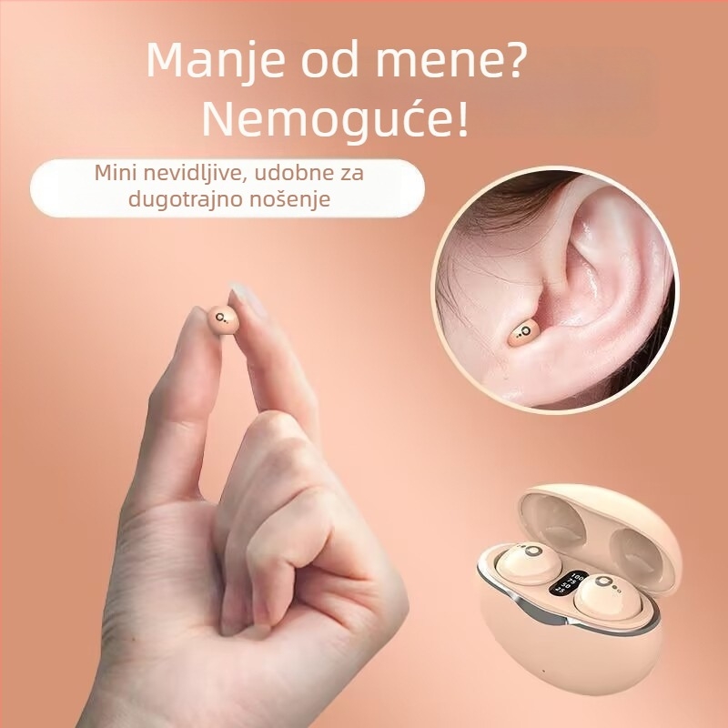 S800 Bluetooth slušalice za spavanje, kompaktne bežične sportske slušalice za trčanje, s dugim trajanjem baterije