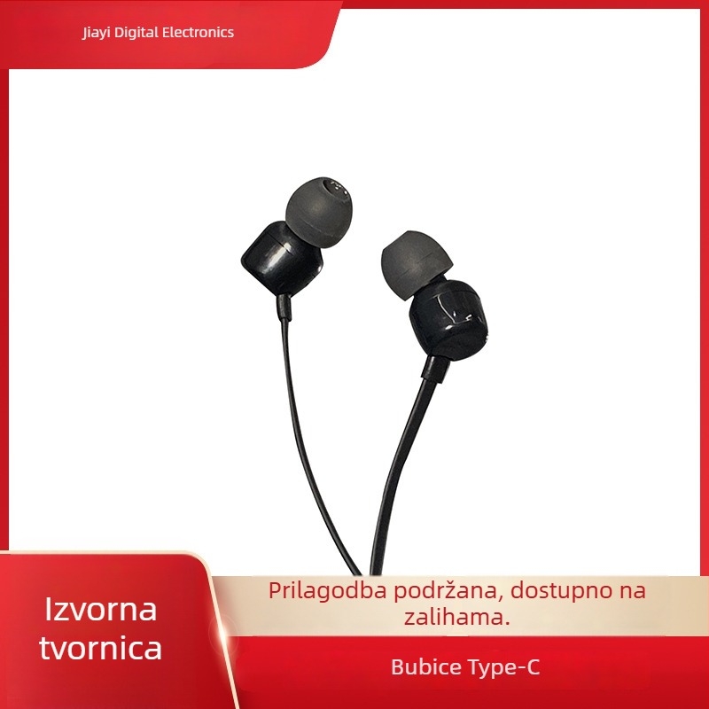 Žične in-ear slušalice USB-C za iPhone 15 i Android uređaje